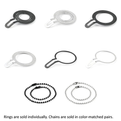 Acuity - Shift Knob Charm Rings and Charm Chains