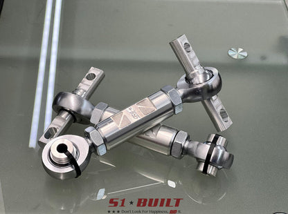 S1 Built - Billet Adjustable Camber Kit 88-00 Civic, 90-01 Integra, 97-01 CR-V