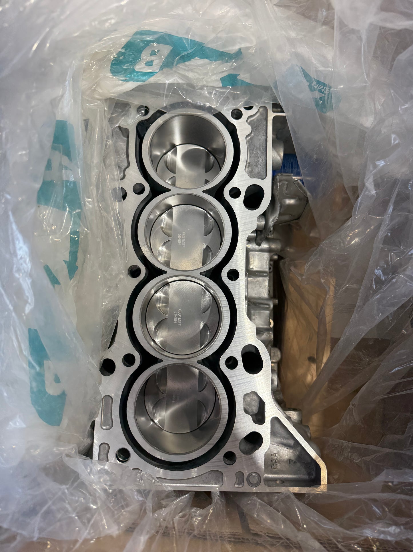 Tsm Used Parts Collection - Brand New 4Piston Racing Assembled K24 Short Block Engine