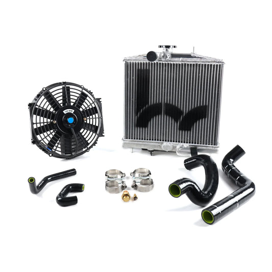 Hybrid Racing - K-Swap Cooling Package Half-Size Rad (EG & Del Sol K20A/A2/A3/Z1)