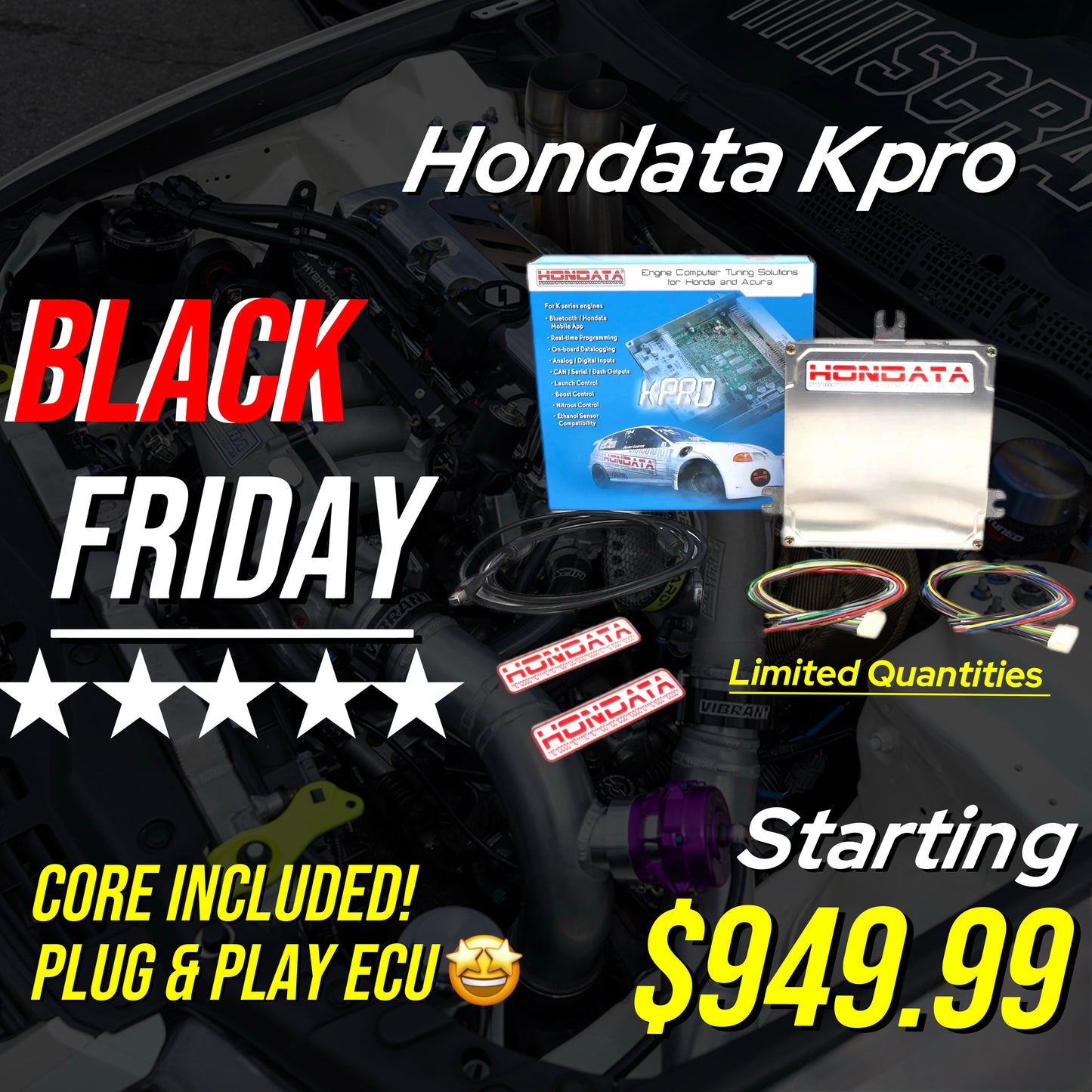 Black Friday Sale! - Hondata Kpro