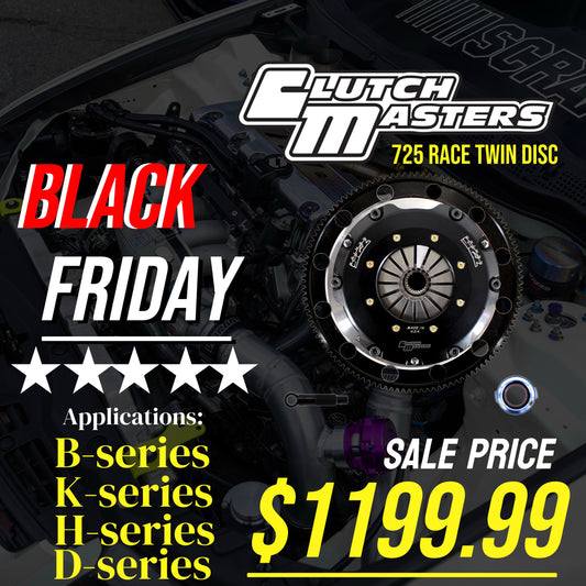 Black Friday Sale - Clutch Masters Twin Disc B/H/K/D