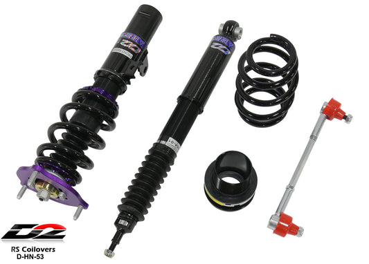 D2 Racing - RS Coilovers for 17-21 Honda Civic Type R Only, FK8 Only