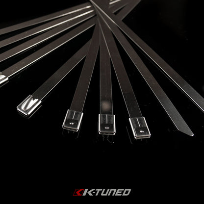 K-Tuned - Stainless Steel Zip Ties (10 Pack)