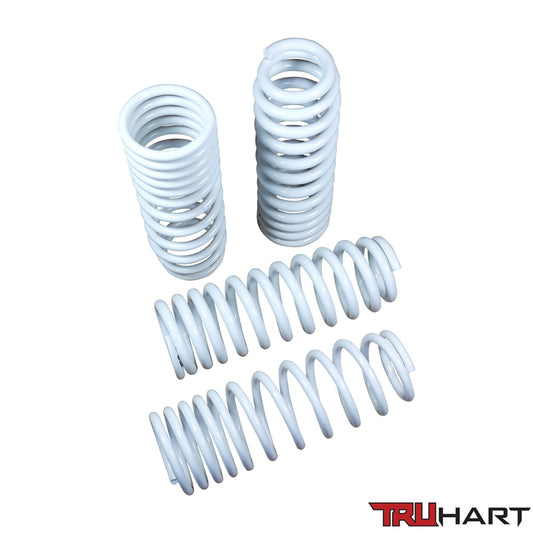 TruHart - Lowering Springs 2.5 Inch Front 2.25 Inch Right For 88-91 Honda Civic/CRX