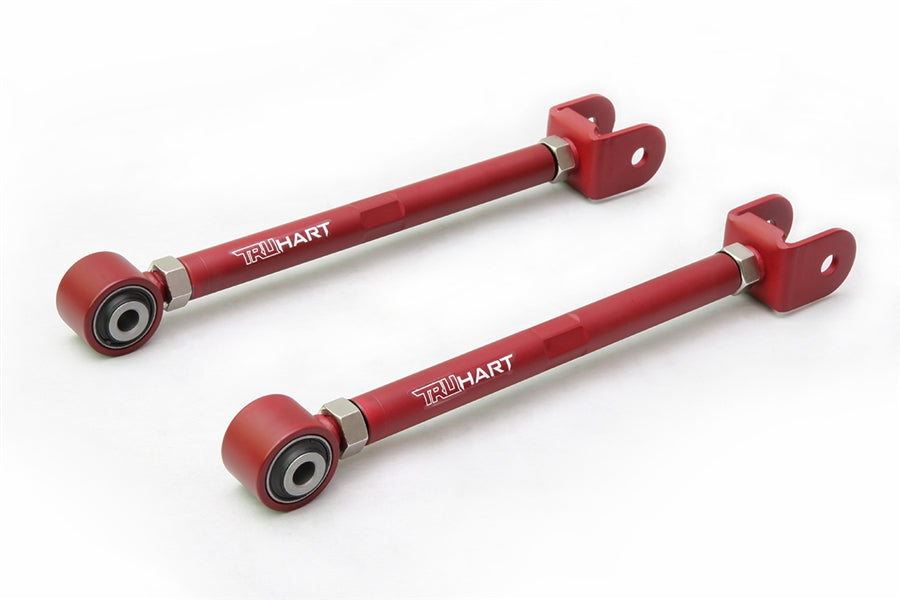 TruHart - Rear Toe Arms Red For 95-98 Nissan 240SX 95-02 Nissan Skyline R33