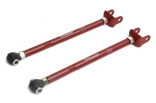 TruHart - Rear Lower Control Arms w/  Red For 03-07 Infiniti G35 03-08 Nissan 350Z