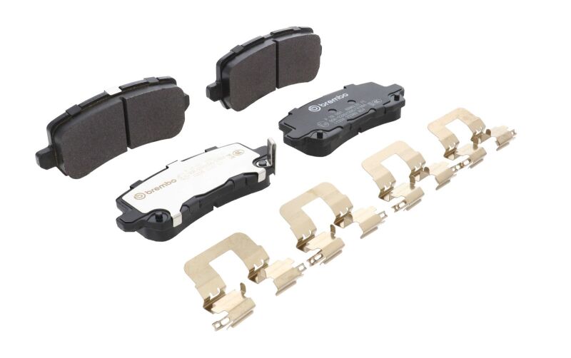 Brembo OE 17-20 Acura MDX/14-20 RLX/15-20 TLX/18-24 Honda Odyssey PRIME Low-Met Brake Pad - Rear