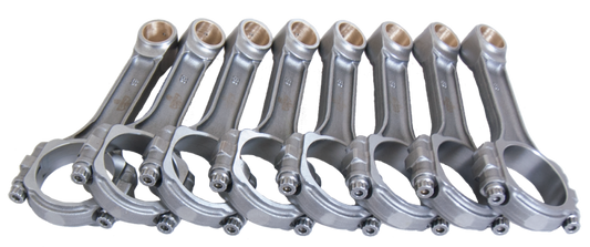 Eagle Chevrolet Small Block 6.000in Bushed I-Beam Rods - Set of 8
