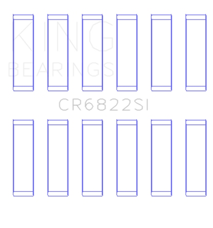 King Engine Bearings Chrysler 226 (3.7L) (Size +1.0mm) Connecting Rod Bearing Set