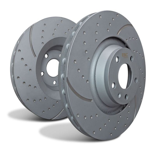 EBC 11-15 Land Rover Range Rover Evoque 2.0 Turbo GD Sport Rear Rotors