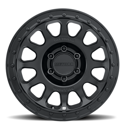 Method MR709 HD Bead Grip 18x 9in / ET12 / 6x135 BP / 87mm Bore - Black Wheel