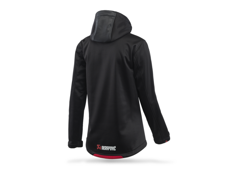 Akrapovic Womens Corpo Softshell Jacket Black - S
