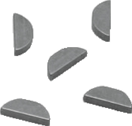 S&S Cycle .094in x .500in x .491in Woodruff Key - 5 Pack