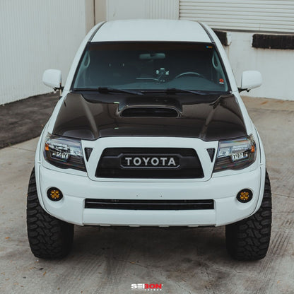 Seibon 05-11 Toyota Tacoma TR-Style Carbon Fiber Hood