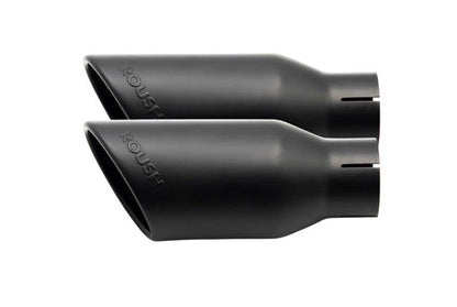 Roush 15-24 Ford F-150 5.0L 4in Black Exhaust Dual Tips - Pair