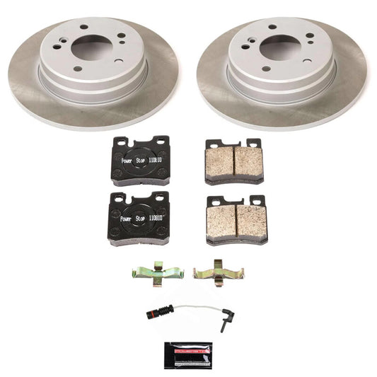 Power Stop 99-00 Mercedes-Benz C230 Rear Semi-Coated Rotor Kit