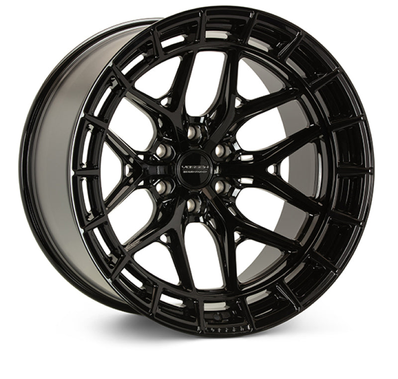 Vossen HFX-1 22x10.5 / 5x120 / ET38 / Deep / 72.56 CB - Gloss Black Wheel