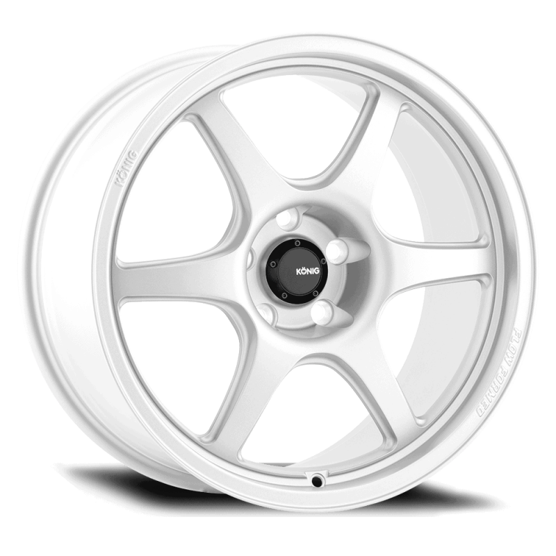 Konig Hexaform 18X8.5 5X114.3 ET43 Gloss White Flow Formed