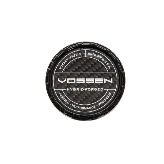 Vossen HF Carbon Billet Sport Cap 2.0 - Small (VHF) - Gloss Black - Twill Weave (Gloss)