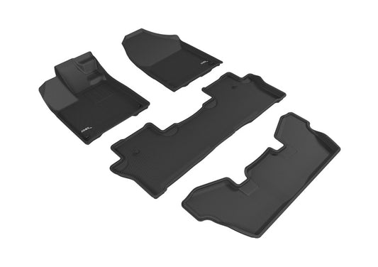 3D MAXpider 16-22 Honda Pilot Kagu Black Full Set