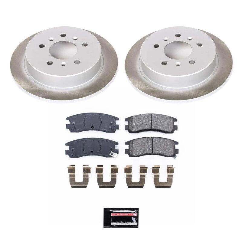 Power Stop 06-07 Chevrolet Monte Carlo Rear Semi-Coated Rotor Kit