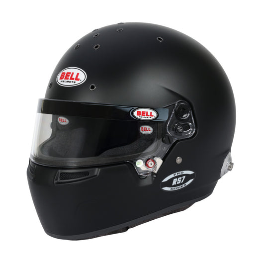 Bell Helmet Rs7 Matte Black (Hans) 61+(7 5/8 +) Fia8859-2024/Sa2025