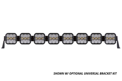 Diode Dynamics SS5 Pro Universal CrossLink 8-Pod Lightbar - Yellow Driving