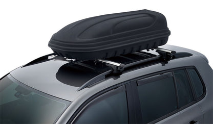 3D MAXpider Shell Roof Box With Rack Size M 47INX29INX10In (120X75X26Cm) Brown