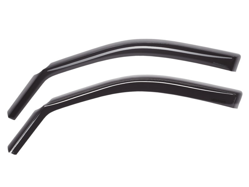 WeatherTech 88-99 GMC Sierra Extended Cab Front Side Window Deflectors - Dark Smoke