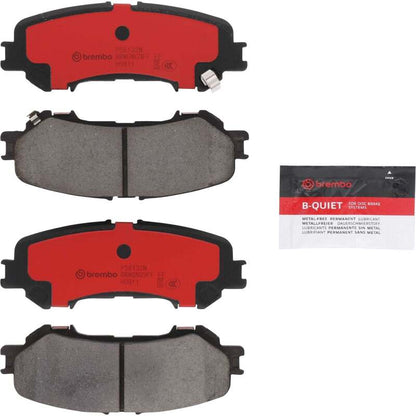 Brembo OE 17-21 Nissan TITAN/2017 TITAN XD PRIME Ceramic Brake Pad - Rear
