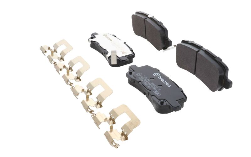 Brembo OE 17-20 Acura MDX/14-20 RLX/15-20 TLX/18-24 Honda Odyssey PRIME Low-Met Brake Pad - Rear