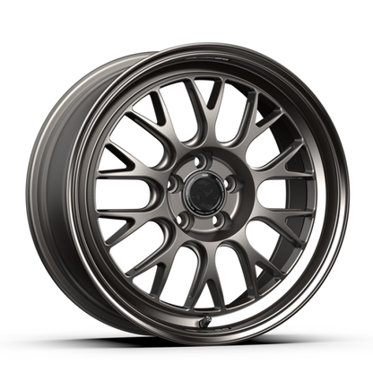 fifteen52 Holeshot RSR 18x8.5 5x108 42mm ET 63.4mm Center Bore Magnesium Grey w/ Gloss Lip