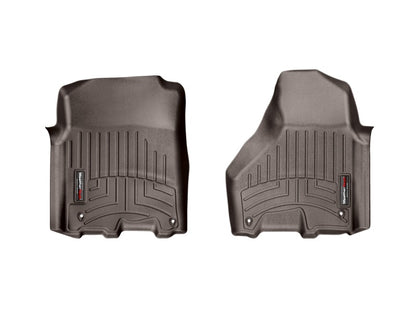 WeatherTech 2012+ Dodge Ram 1500 (Mega and Crew Cab) Front FloorLiners - Cocoa