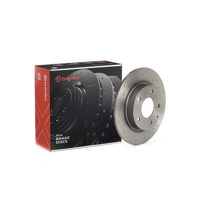 Brembo OE 14-23 Mazda 3 XTRA Drilled Rear Disc Brake Rotor