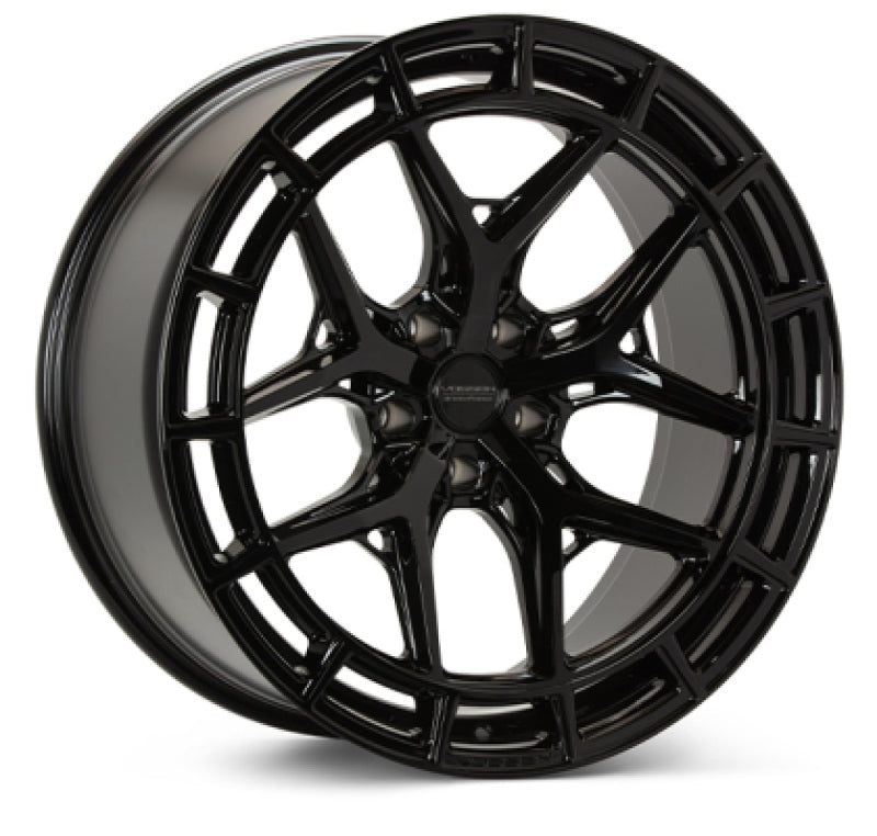 Vossen HFX-1 24x10 - 6x135 - ET25 - Deep Face - 87.1 - Gloss Black Wheel