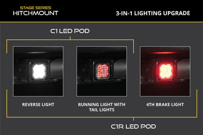 Diode Dynamics HitchMount LED Pod 4-Pin Reverse Kit  C1R
