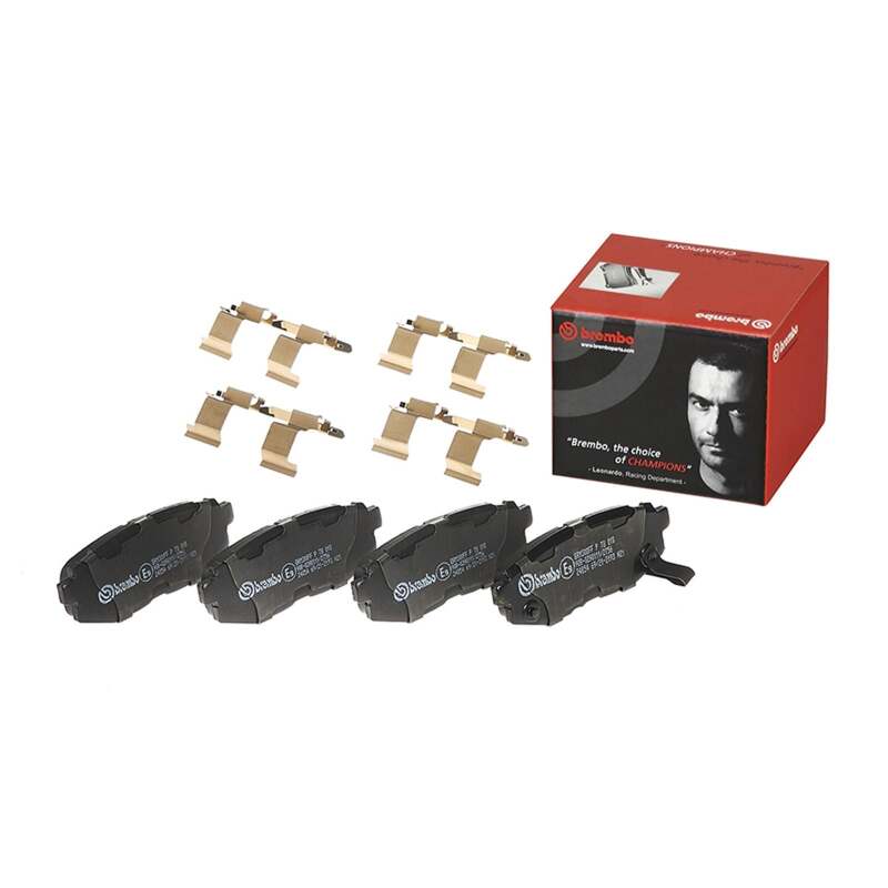 Brembo OE 13-20 Subaru BRZ/14-18 Forester/10-14 Outback/22-24 Toyota GR86 Low-Met Brake Pad - Rear