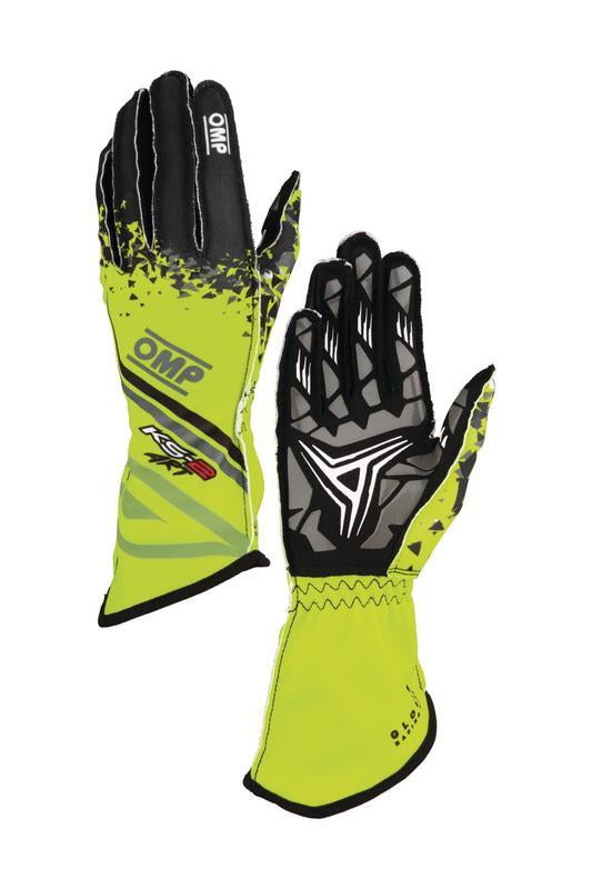 OMP KS-2 ART my2025 KART GLOVES BLUE / BLACK SZ XXS