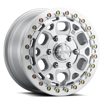 Method MR416 Beadlock 15x7 / 5x4.5 / 55mm Offset / 68.00mm Bore - Machined Clear Coat Wheel