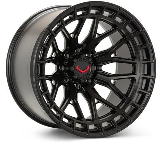 Vossen LCX-02 24x12 - 6x135 - ET44 - Ultra Deep - 87.1 - Satin Black Wheel