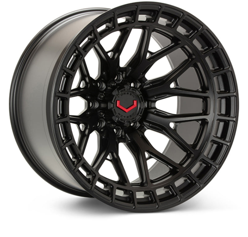 Vossen LCX-02 24x10 - 8x170 - ET+15 - Deep - 125.1 - Satin Black Wheel