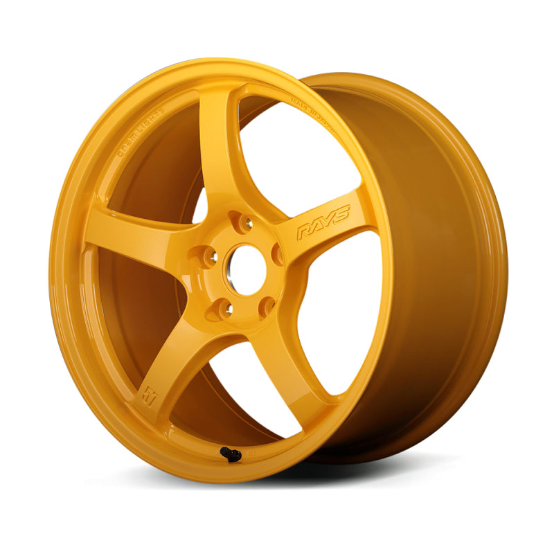 Gram Lights 57CR 18x9.5 +38 5-100 Mach Yellow