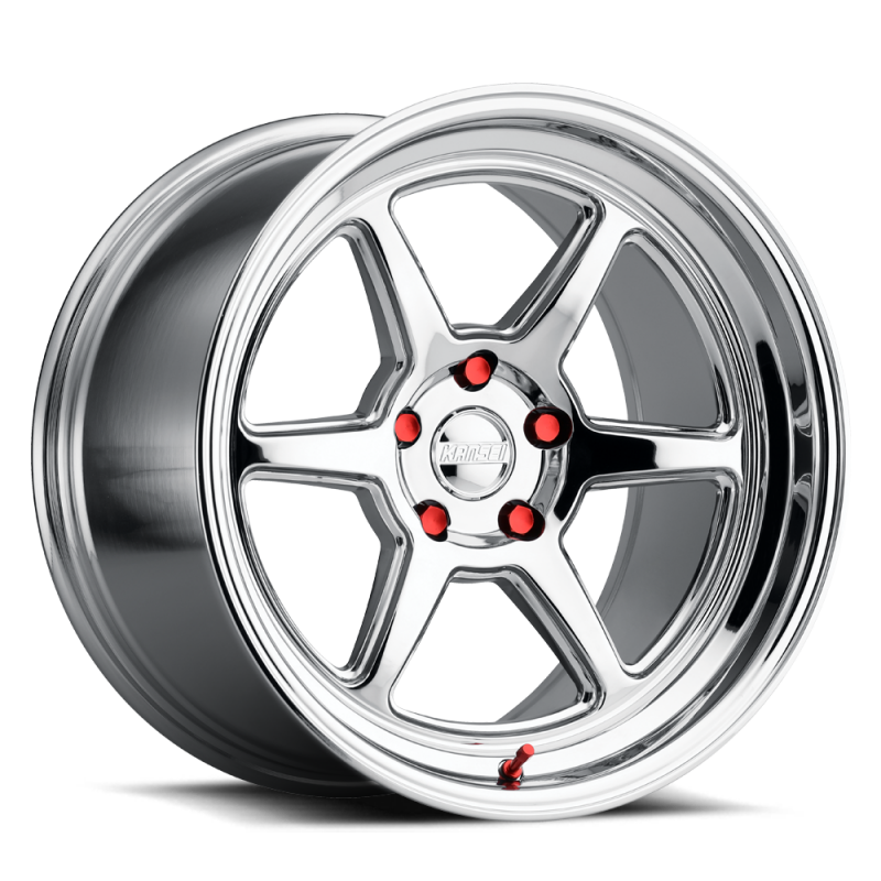 Kansei K14X Roku 18x10.5in / 5x114.3 BP / 12mm Offset / 73.1mm Bore - Chrome Wheel