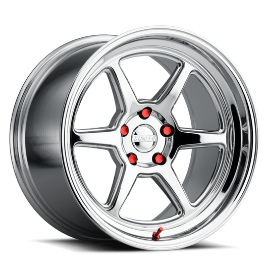 Kansei K14X Roku 18x9in / 5x114.3 BP / 12mm Offset / 73.1mm Bore - Chrome Wheel