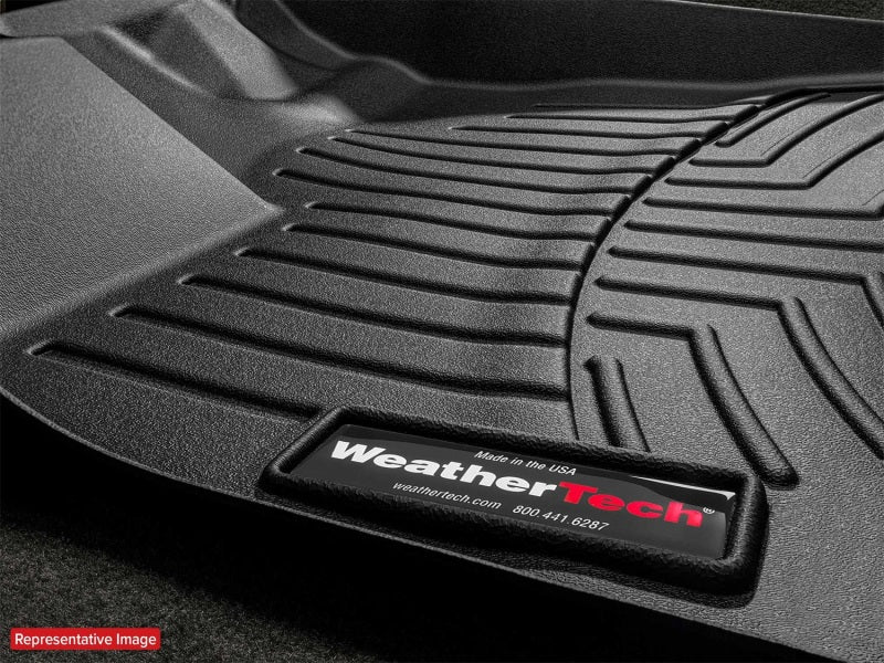 WeatherTech 25-26 Hyundai Ioniq 5 1st Row Front FloorLiner-Over The Hump - Black