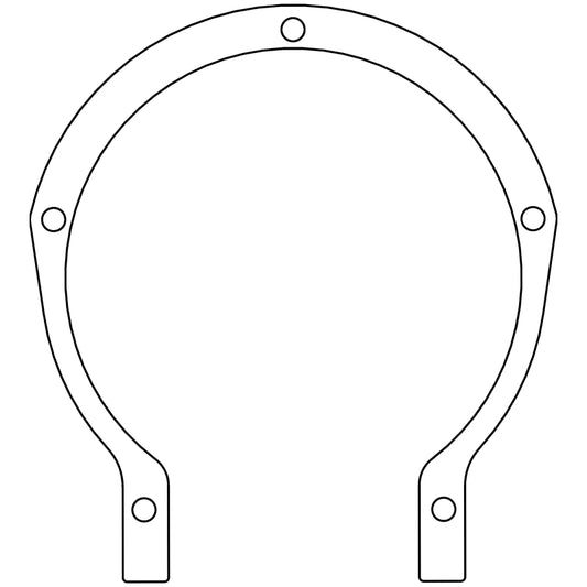 Cometic Ford Flathead V8 8BA/8CM .015in Fiber Timing Cover Gasket - 1948-1953