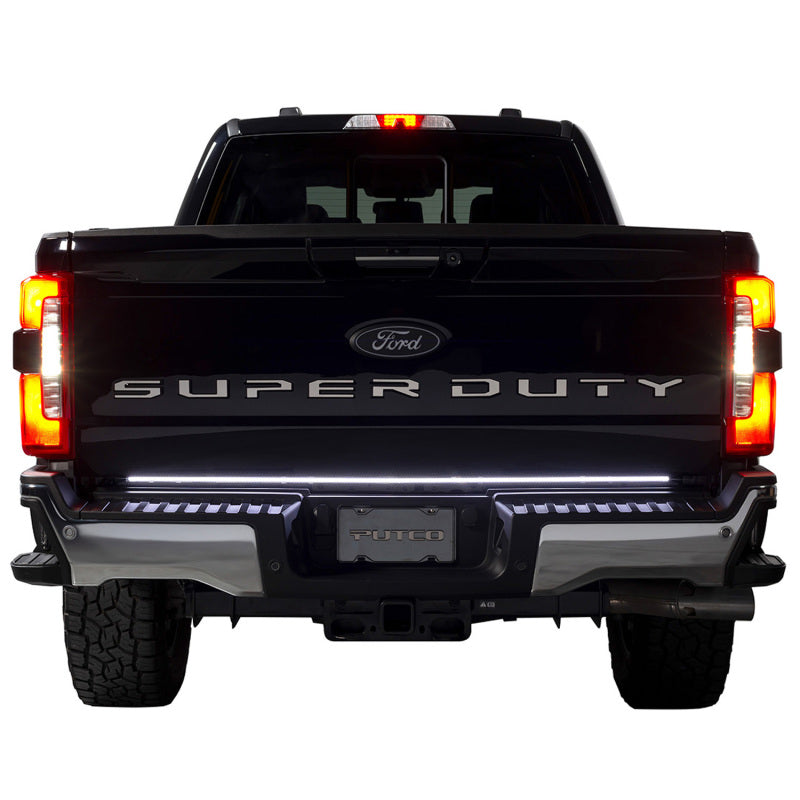 Putco 23-24 Ford SuperDuty F-250 60In Direct Fit Blade Kit Tailgate Bars w/ LED Taillamps