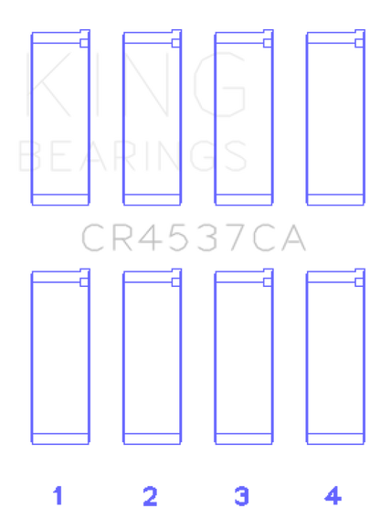 King Engine Bearings Mini Cooper W10B16A (Size +0.25mm) Connecting Rod Bearing Set