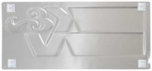 K&N Embossed Metal Sign 9in H x 20in W